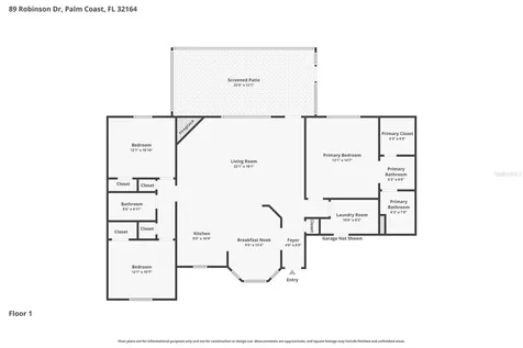 89 Robinson Drive Palm Coast FL 32164