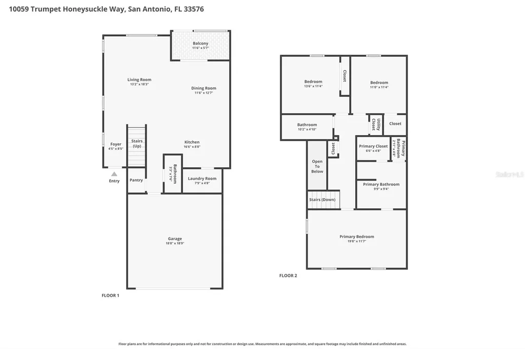 10059 Trumpet Honeysuckle Way San Antonio FL 33576