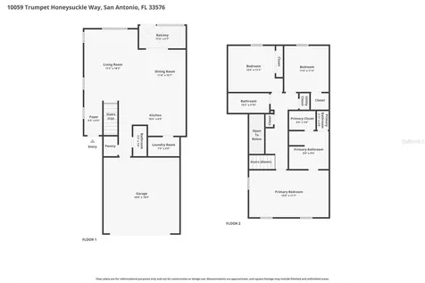 10059 Trumpet Honeysuckle Way San Antonio FL 33576