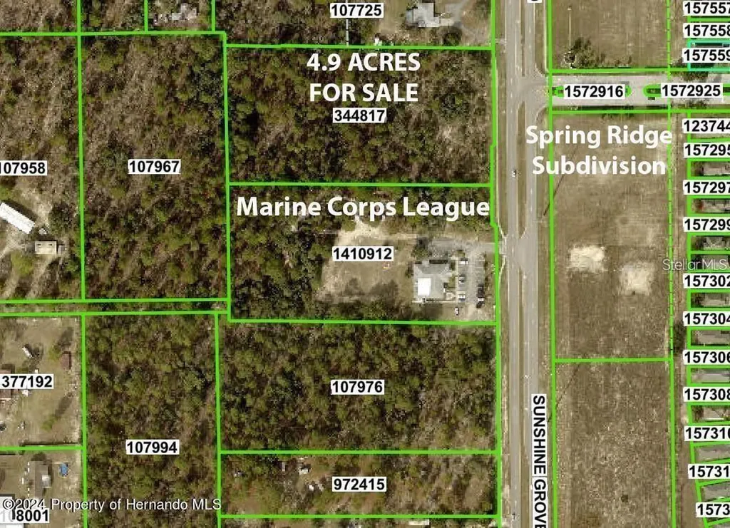 Sunshine Grove Road Brooksville FL 34613