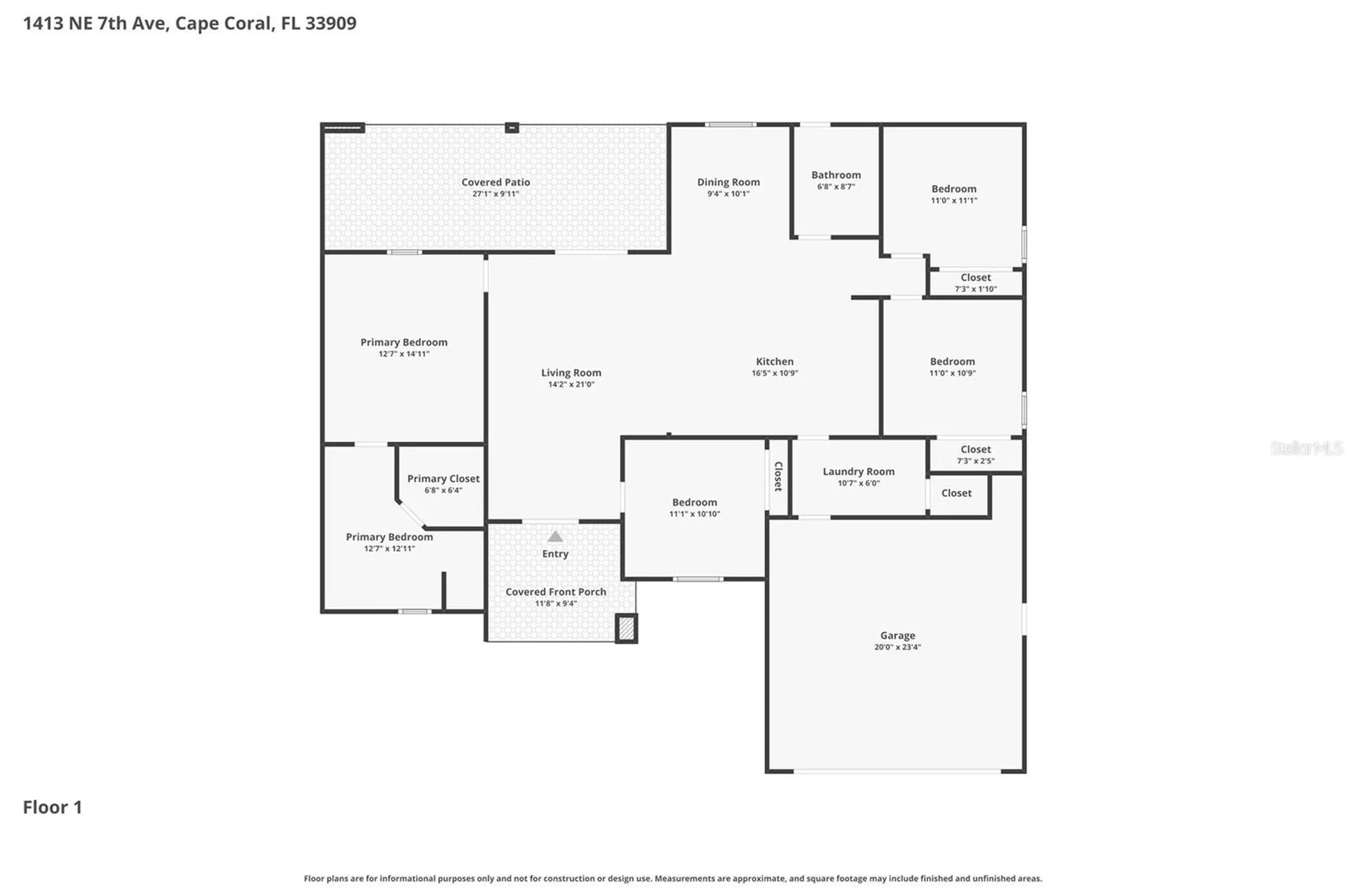 1413 NE 7th Avenue Cape Coral FL 33909