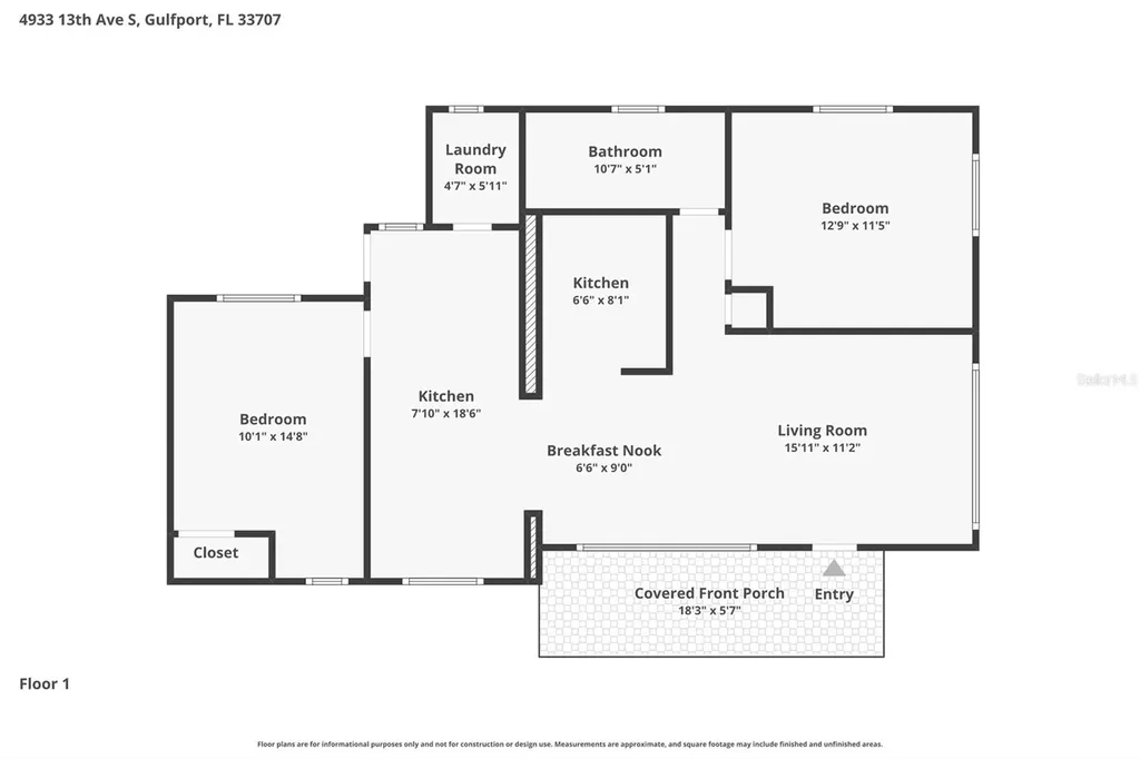4933 13th Avenue S Gulfport FL 33707