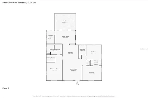 5911 Olive Avenue Sarasota FL 34231