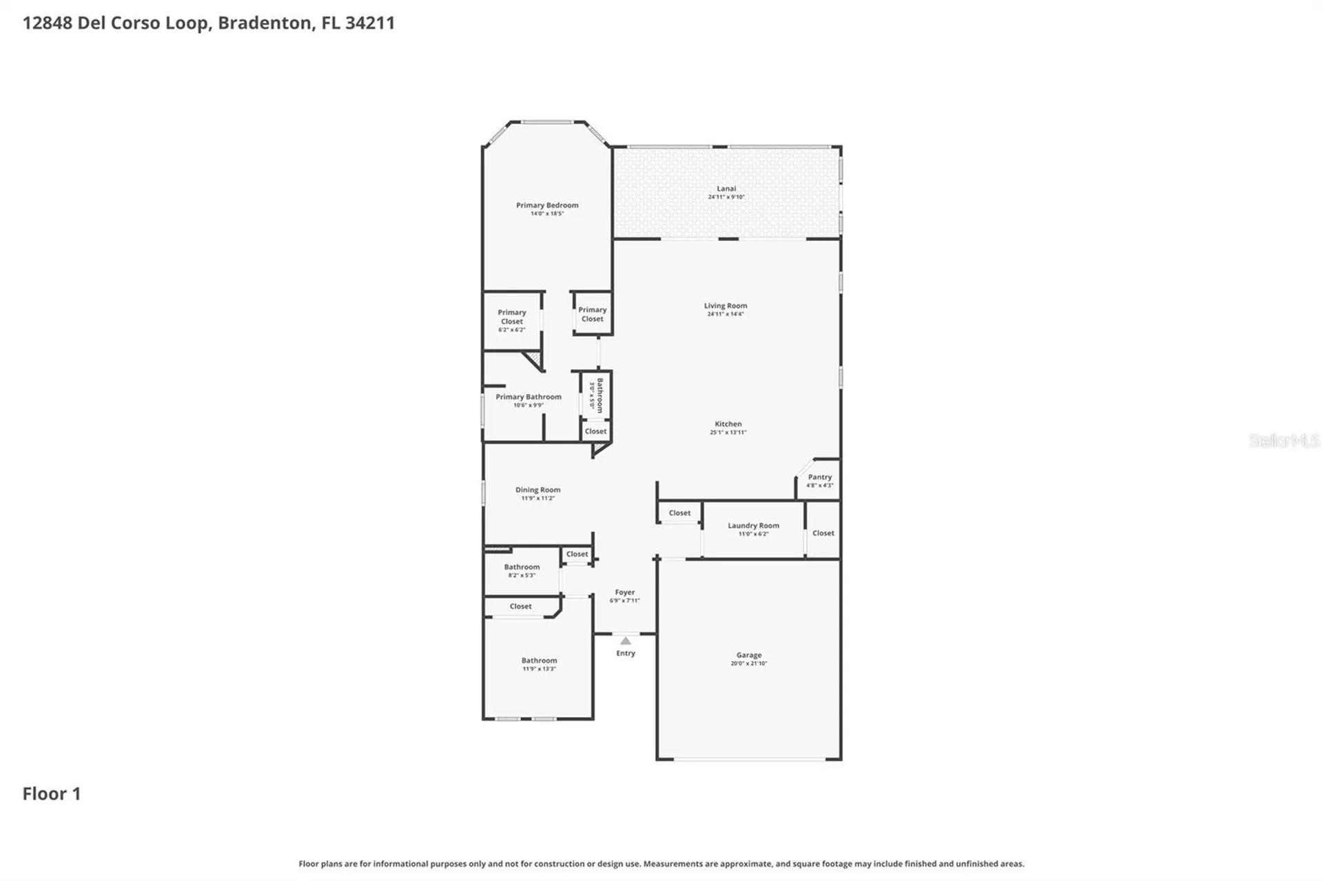 12848 Del Corso Loop Lakewood Ranch FL 34211