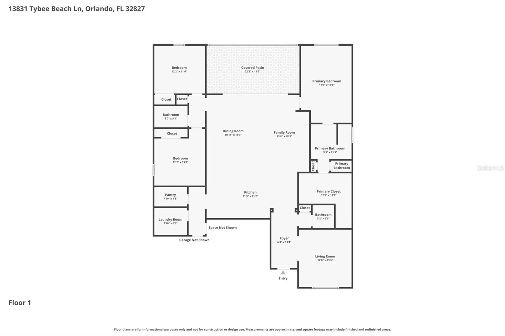 13831 Tybee Beach Lane Orlando FL 32827