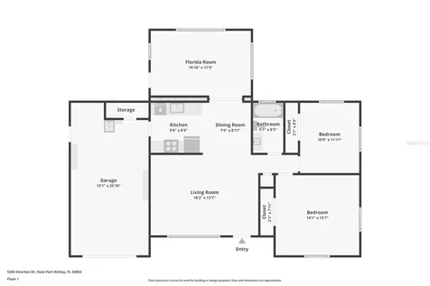 5203 Overton Drive New Port Richey FL 34652