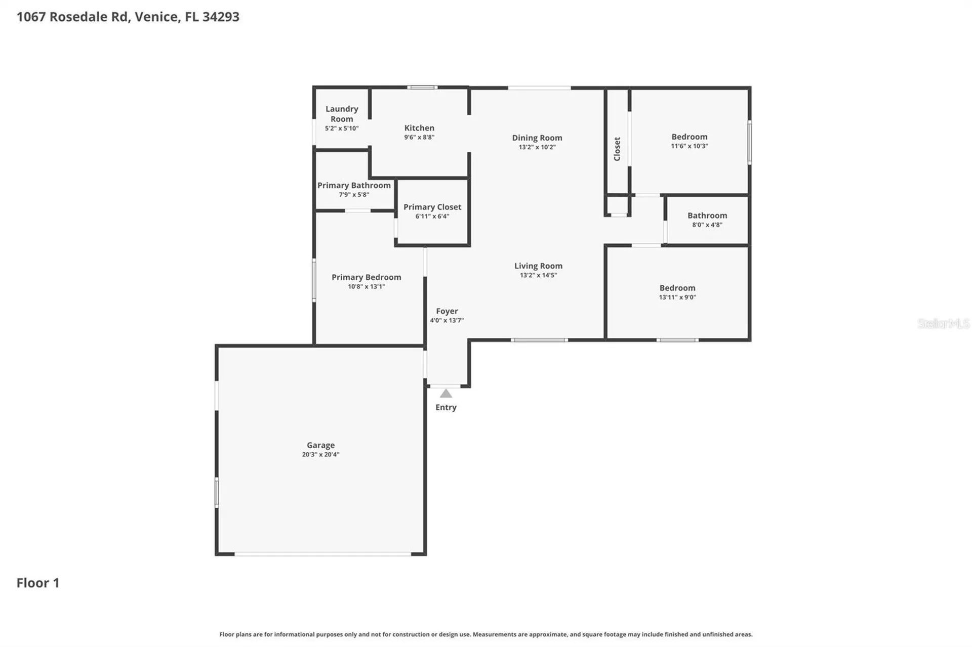 1067 Rosedale Road Venice FL 34293