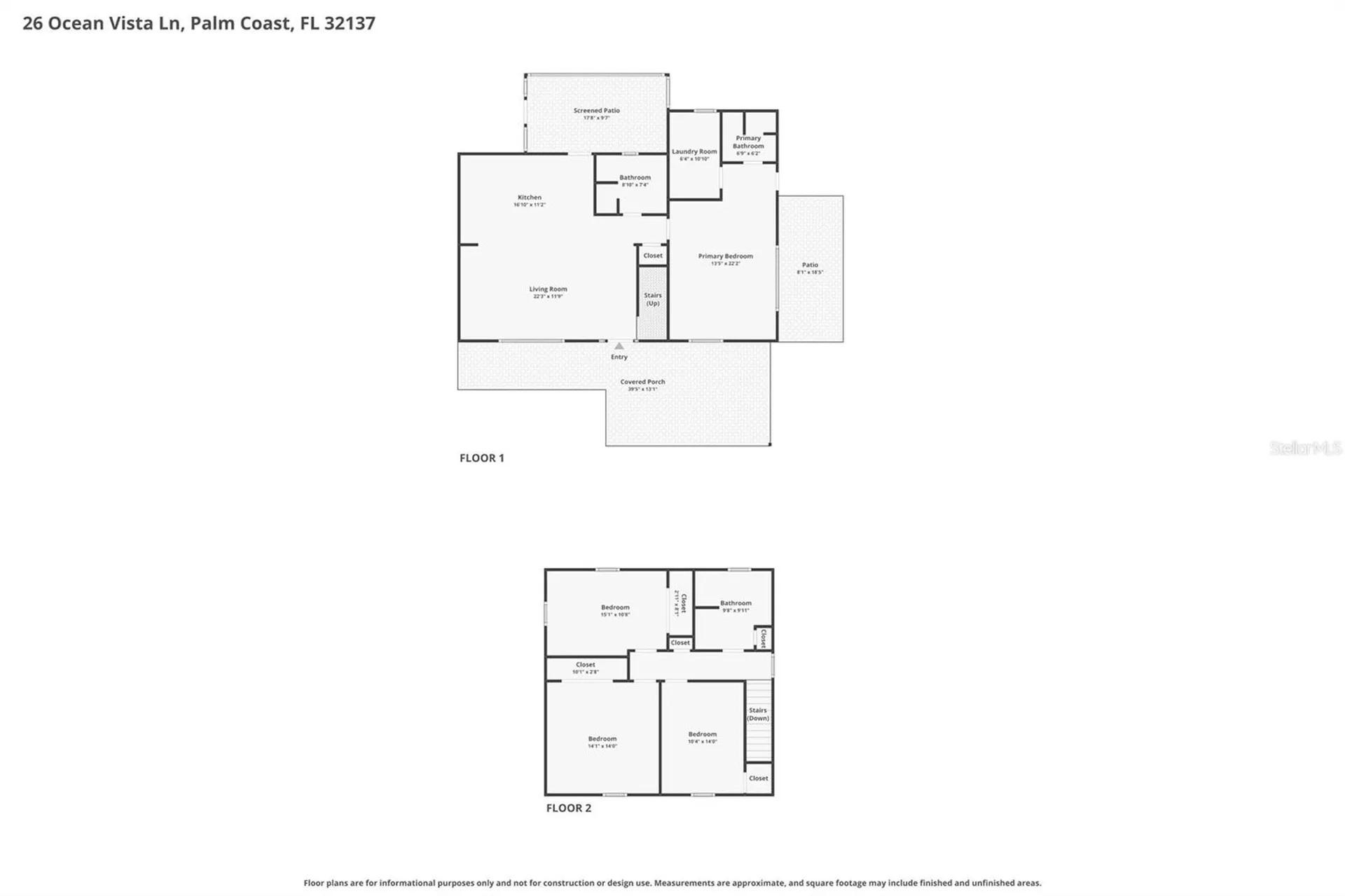 26 Ocean Vista Lane Palm Coast FL 32137