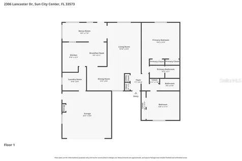2306 Lancaster Drive Sun City Center FL 33573