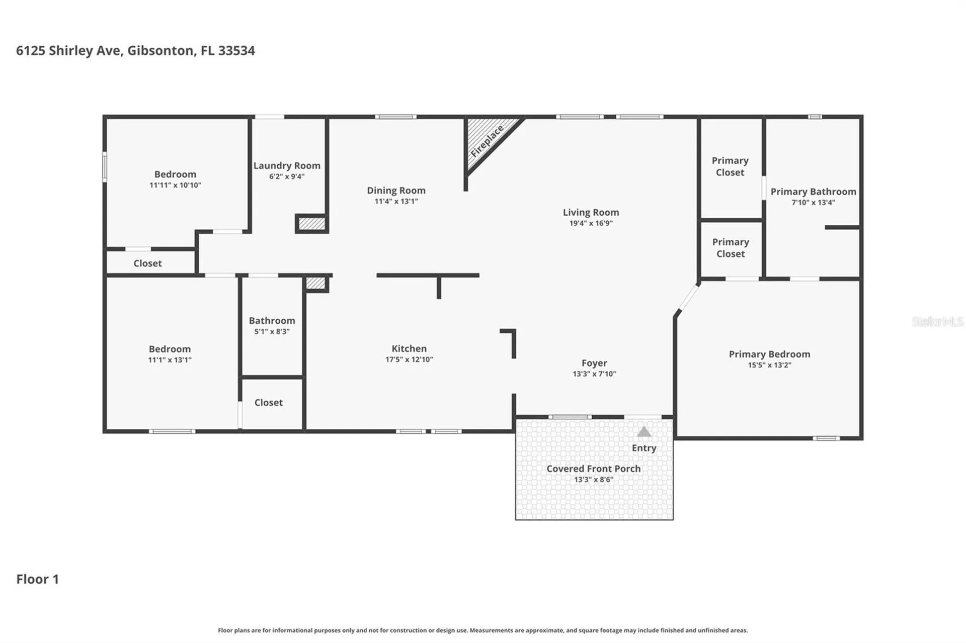 6125 Shirley Avenue Gibsonton FL 33534