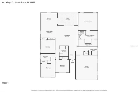 441 Xingu Court Punta Gorda FL 33983