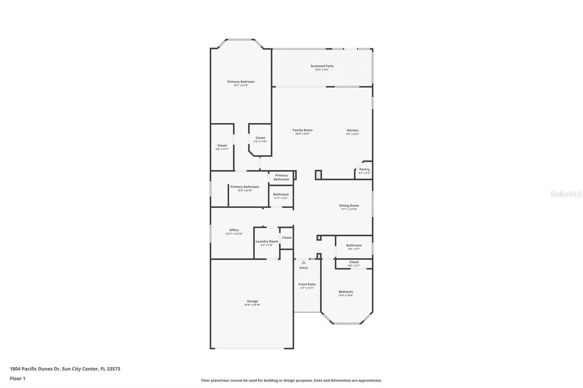 1804 Pacific Dunes Drive Sun City Center FL 33573