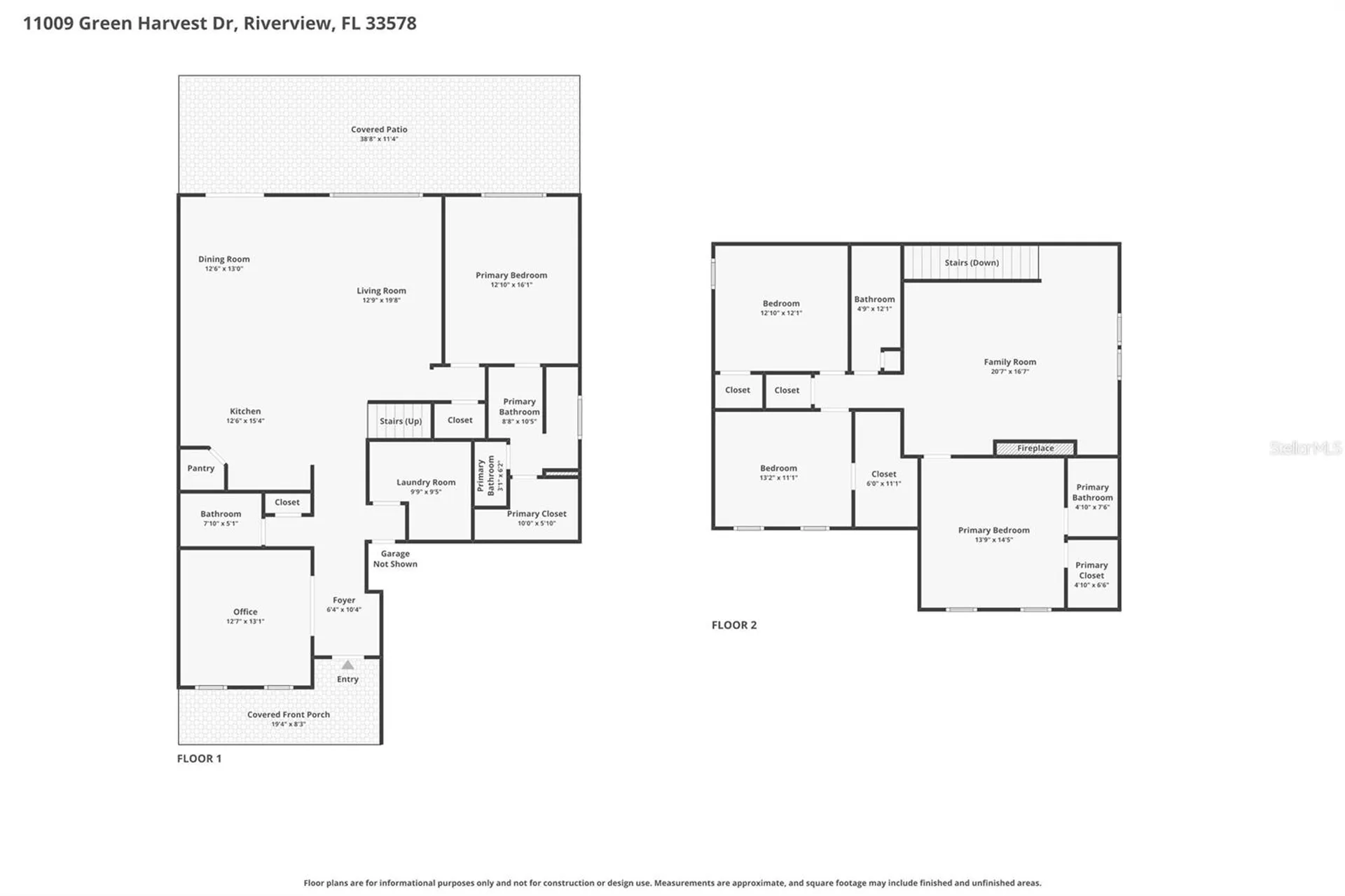 11009 Green Harvest Drive Riverview FL 33578