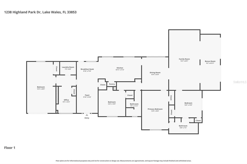 1238 S Highland Park Drive Lake Wales FL 33898