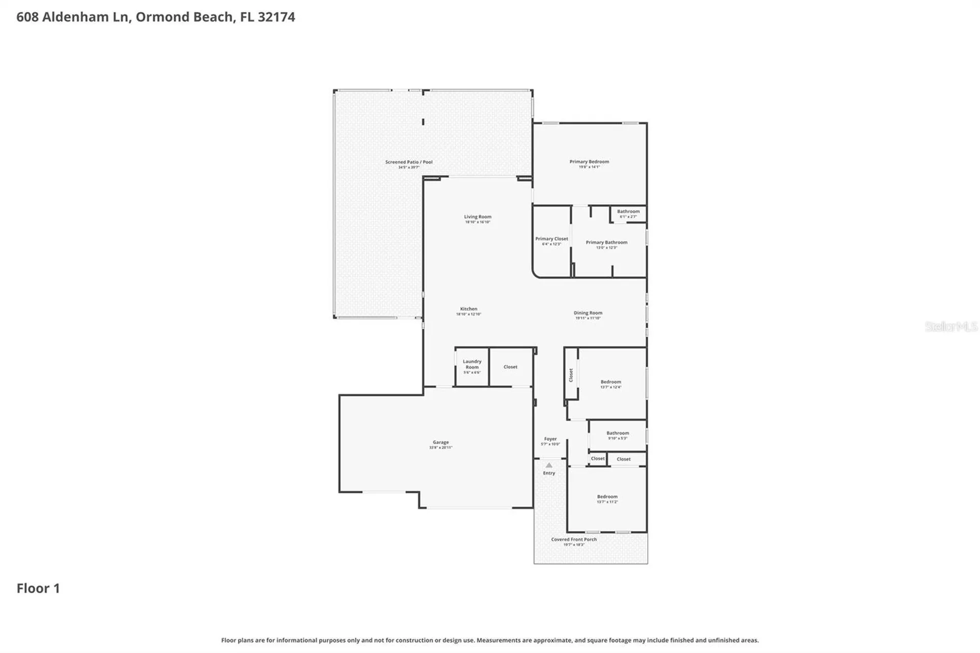 608 Aldenham Lane Ormond Beach FL 32174
