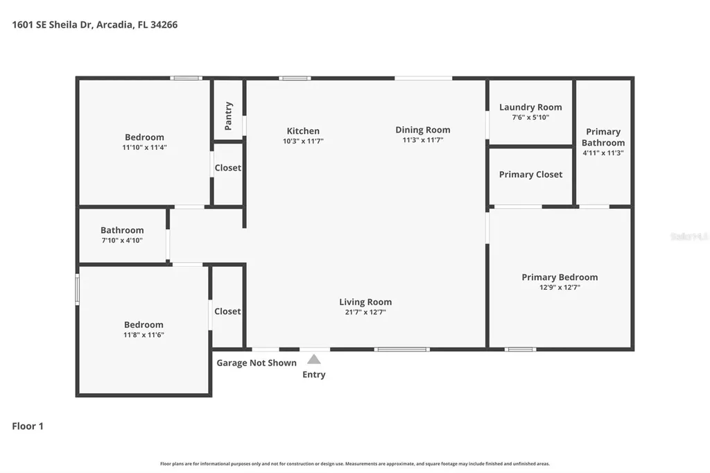 1601 SE Sheila Drive Arcadia FL 34266