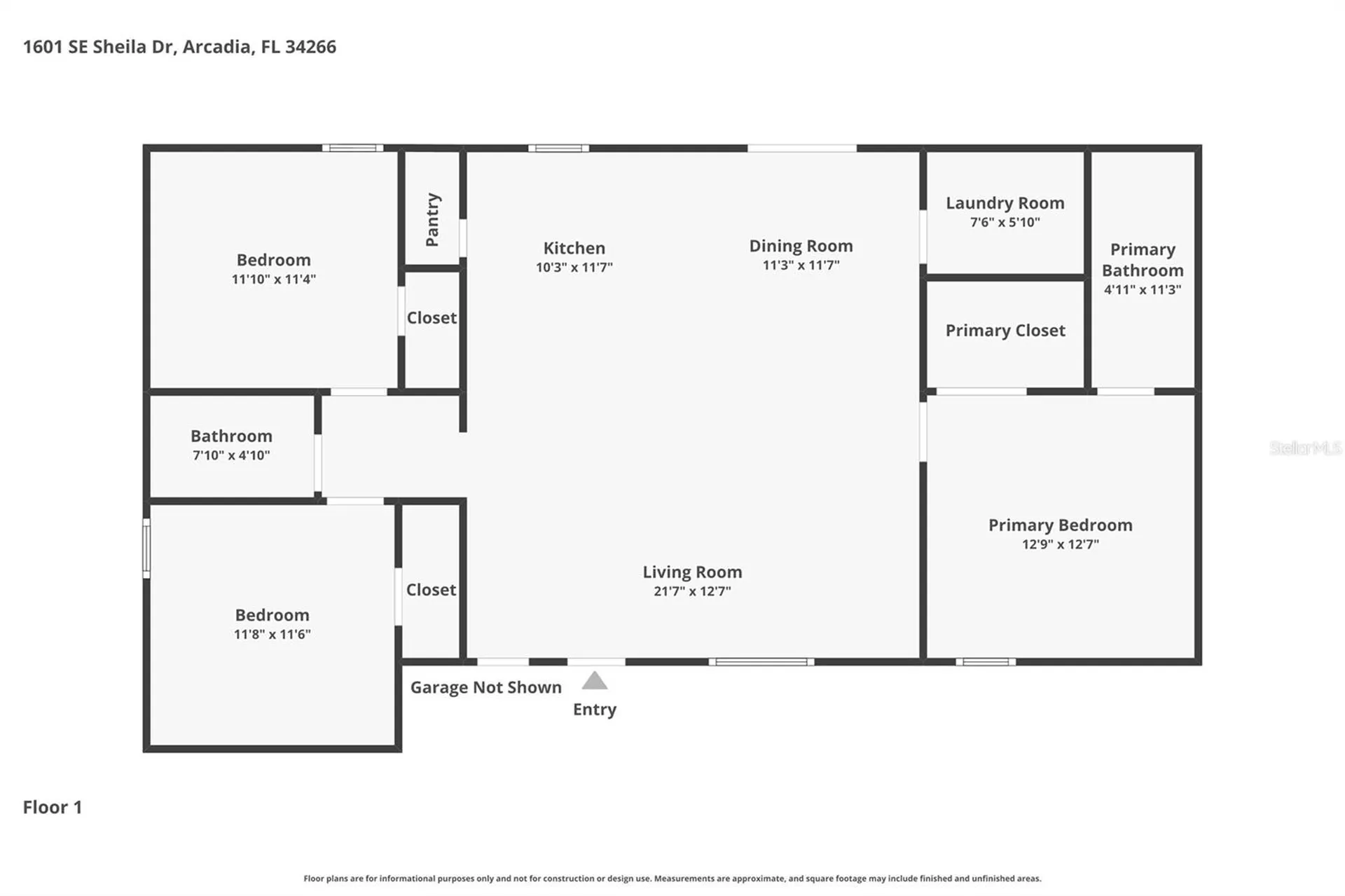 1601 SE Sheila Drive Arcadia FL 34266