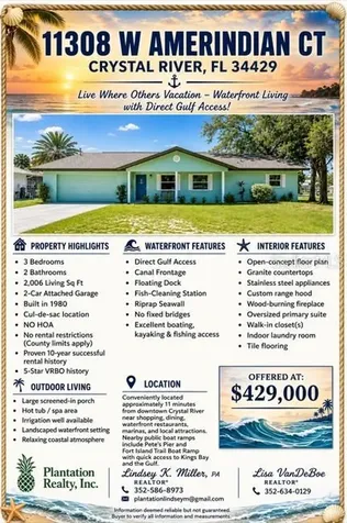 11308 W Amerindian Court Crystal River FL 34429