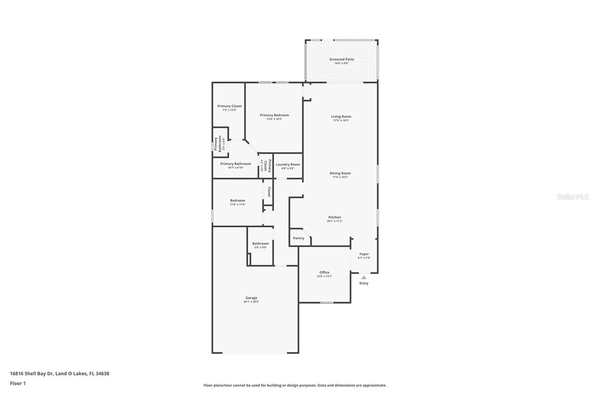 16816 Shell Bay Drive Land O Lakes FL 34638