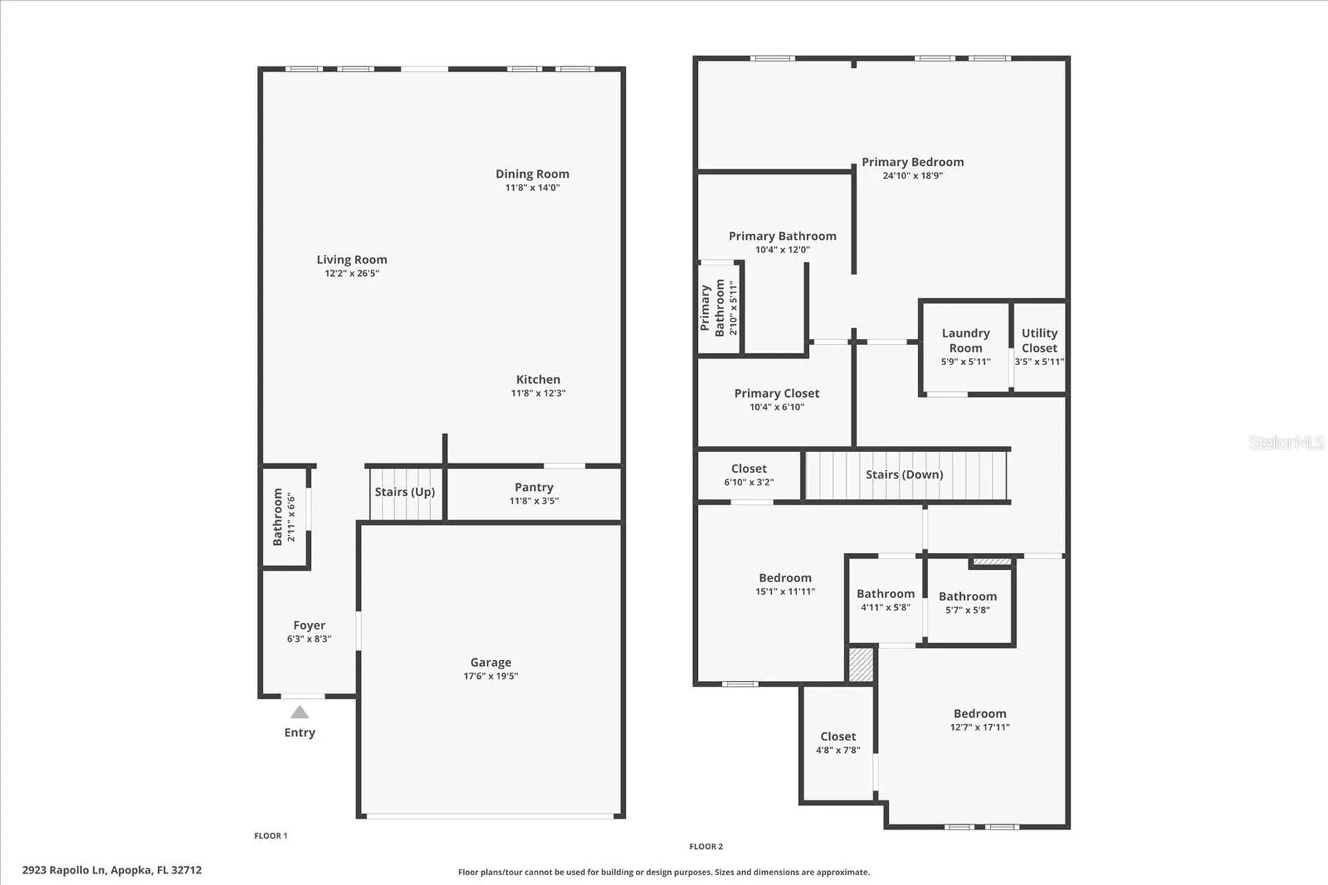 2923 Rapollo Lane Apopka FL 32712