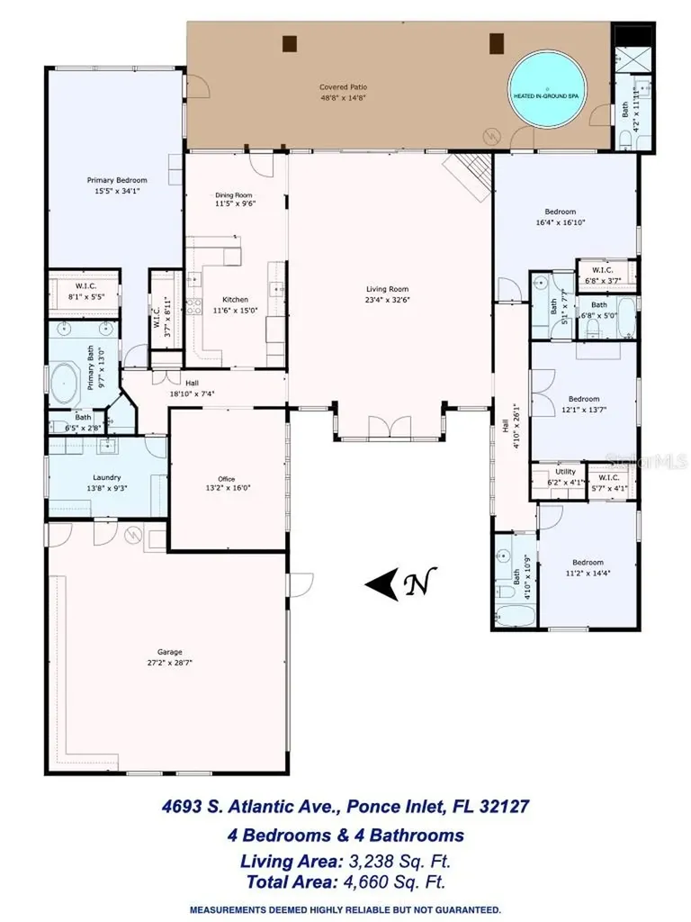 4693 S Atlantic Avenue Ponce Inlet FL 32127