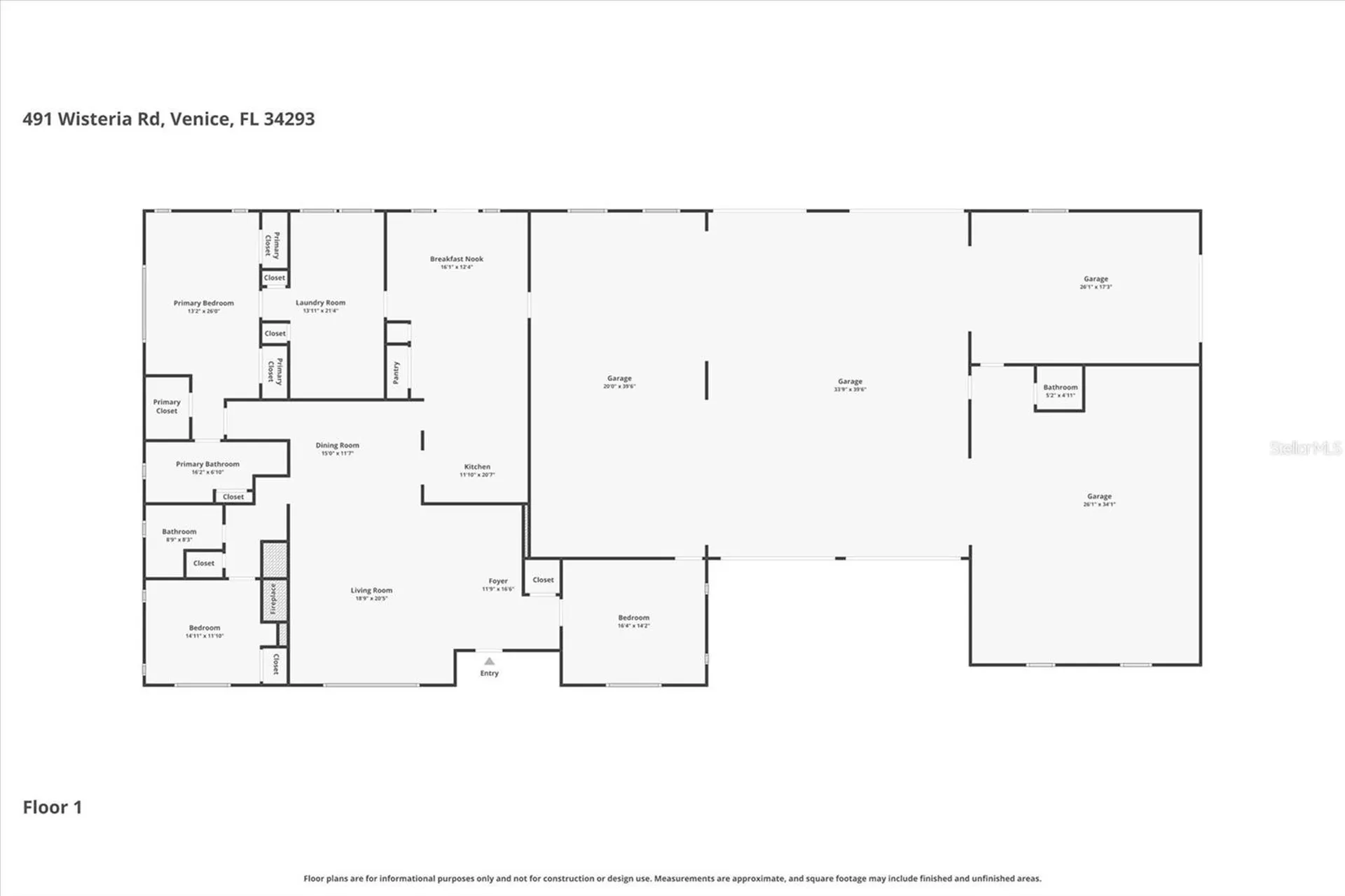 491 Wisteria Road Venice FL 34293