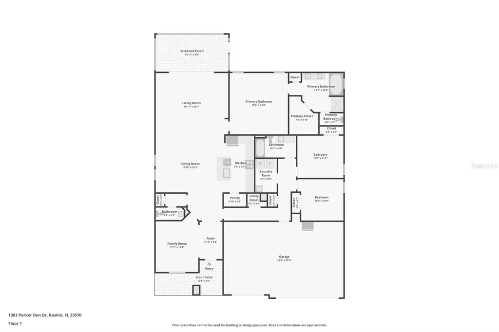 1303 Parker Den Drive Ruskin FL 33570