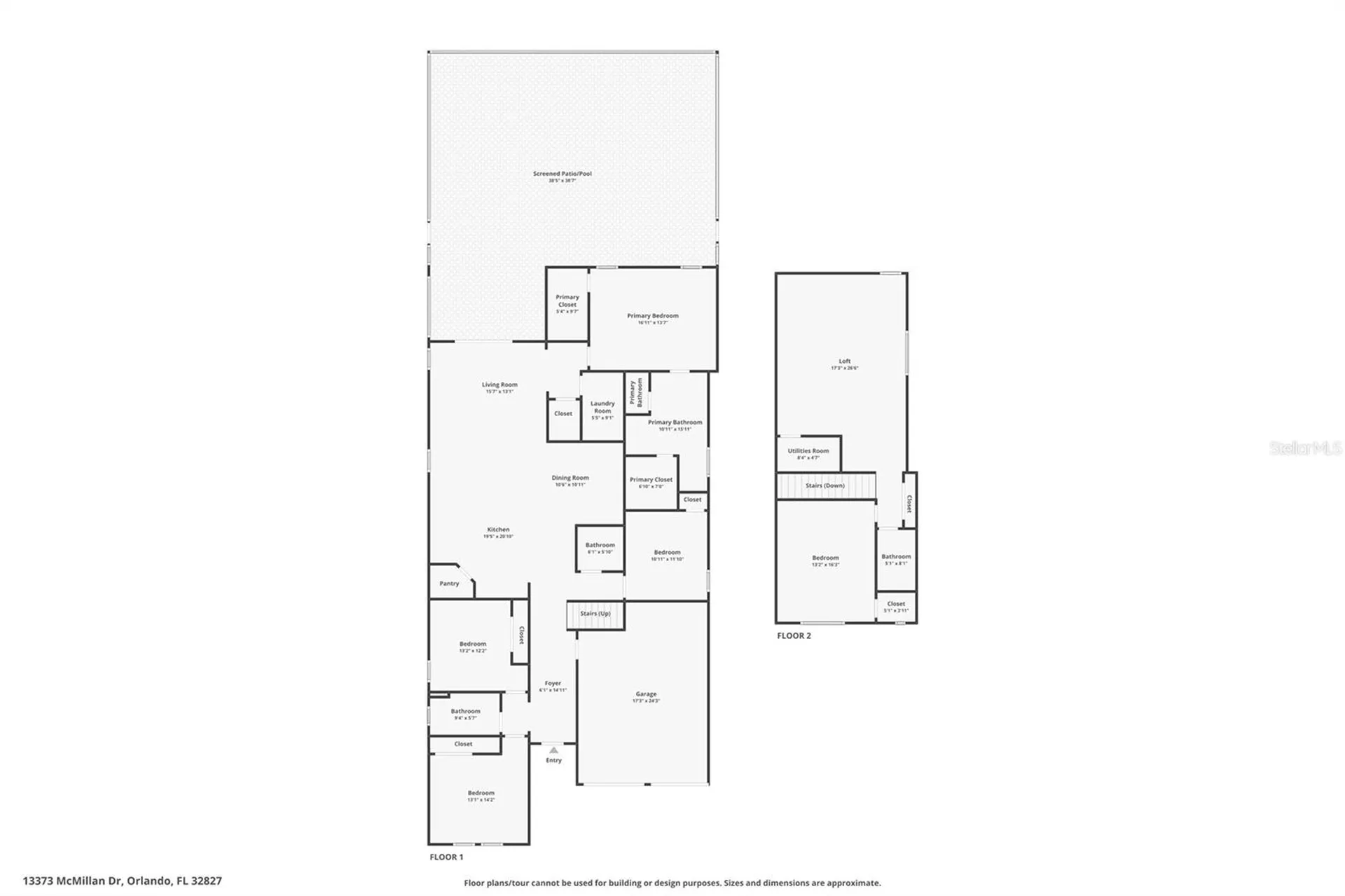 13373 Mcmillan Drive Orlando FL 32827