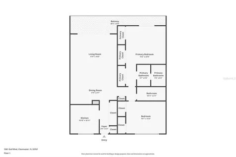 1581 Gulf Boulevard Clearwater Beach FL 33767