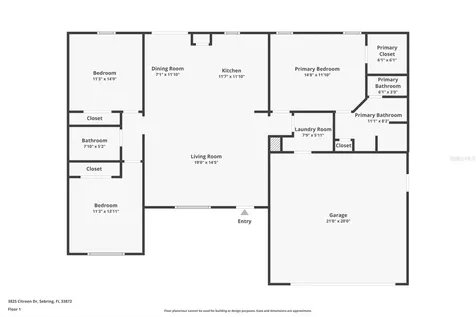 3825 Citroen Drive Sebring FL 33872