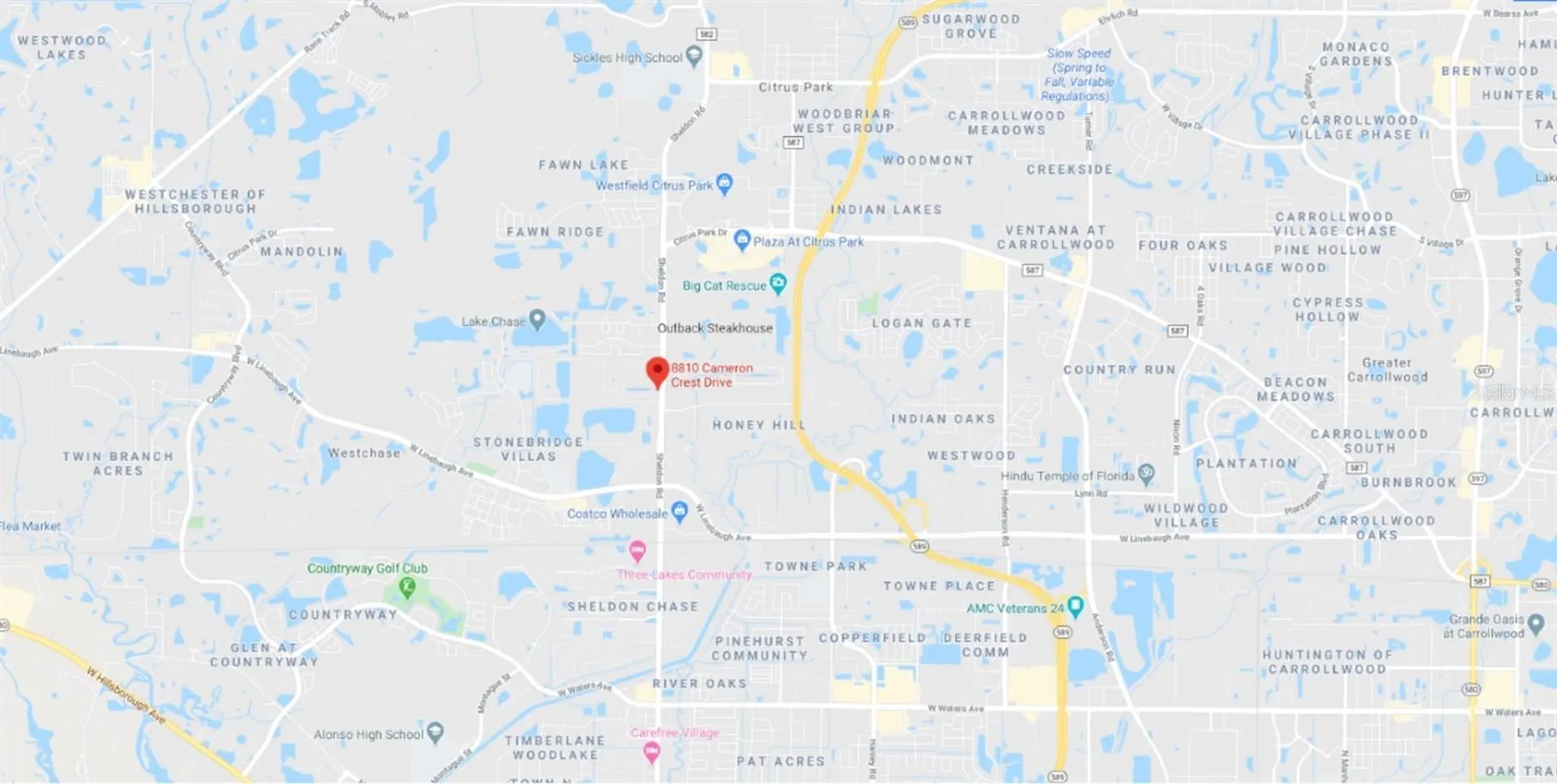 8810 Cameron Crest Drive Tampa FL 33626