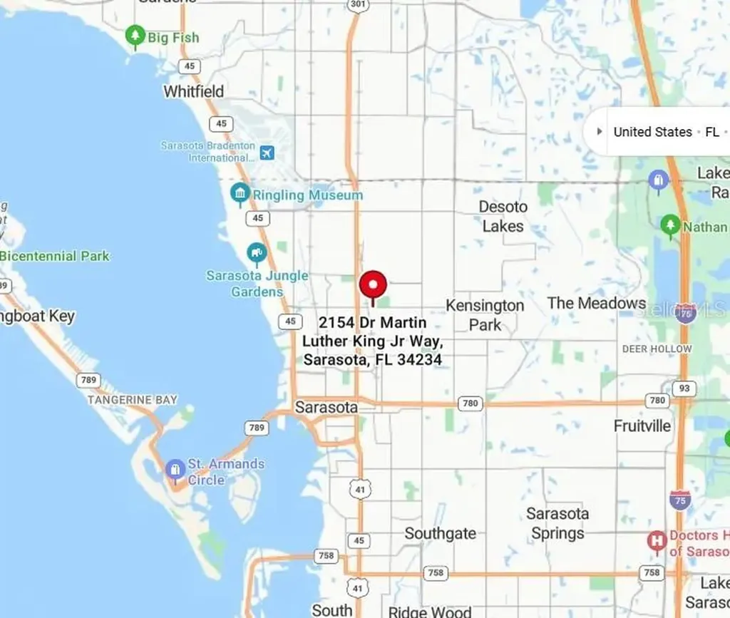 2154 Drive Martin Luther King Jr Way Sarasota FL 34234