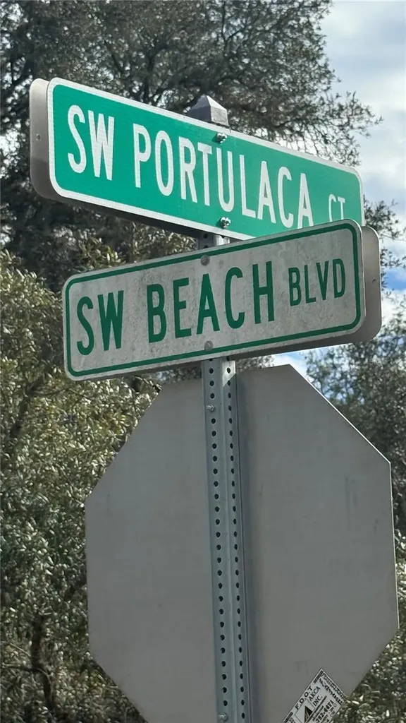 SW Beach Boulevard & SW Portulaca Court Dunnellon FL 34431