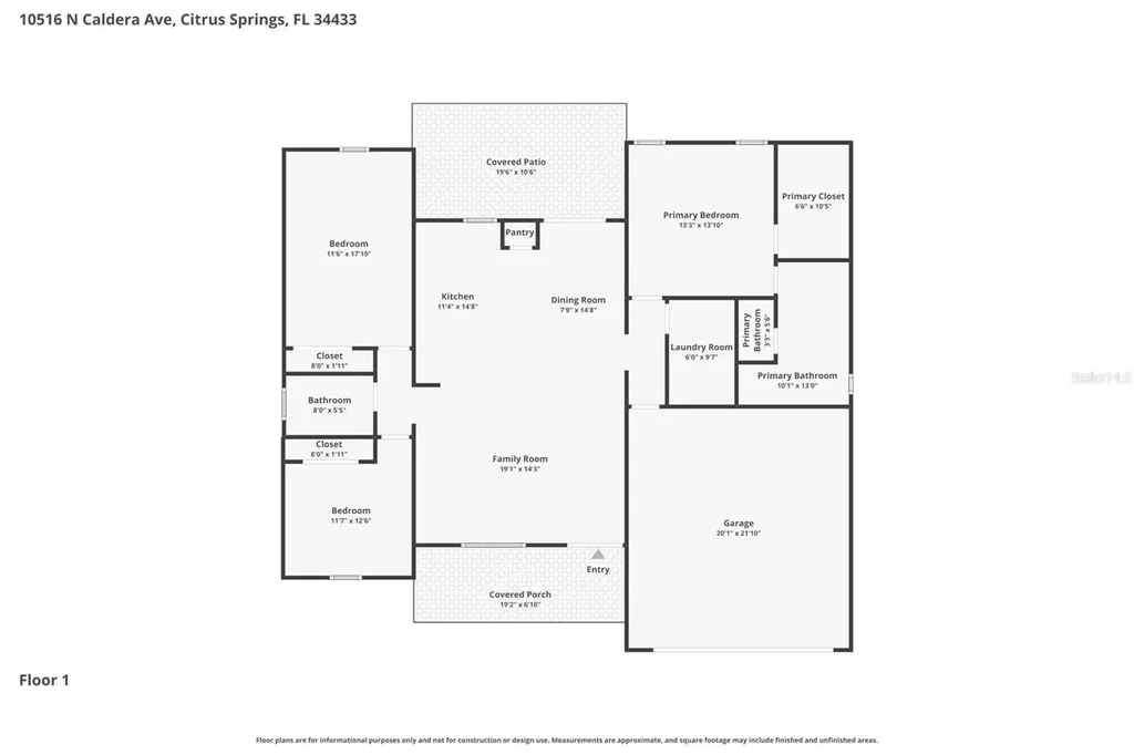 10516 Caldera Ave N Citrus Springs FL 34433