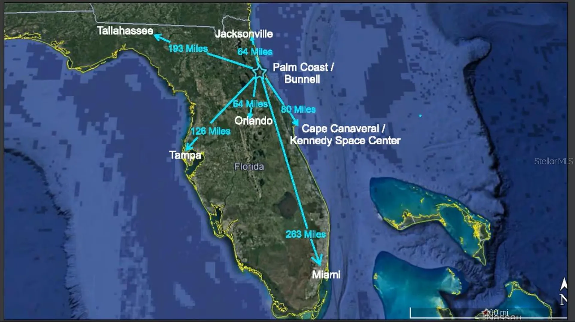 Us 1 North Bunnell FL 32110