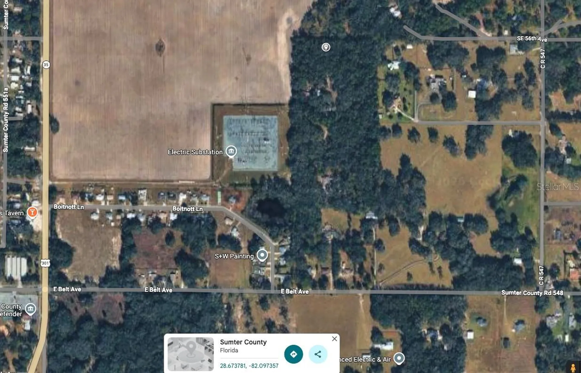 Boitnott Lane Bushnell FL 33513