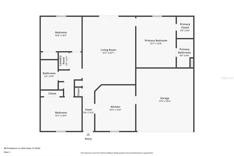 80 Providence Lane Palm Coast FL 32164