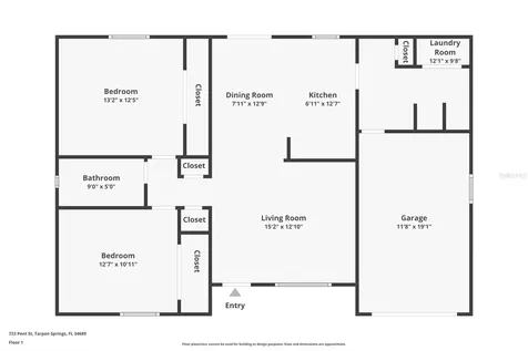 723 Pent Street Tarpon Springs FL 34689