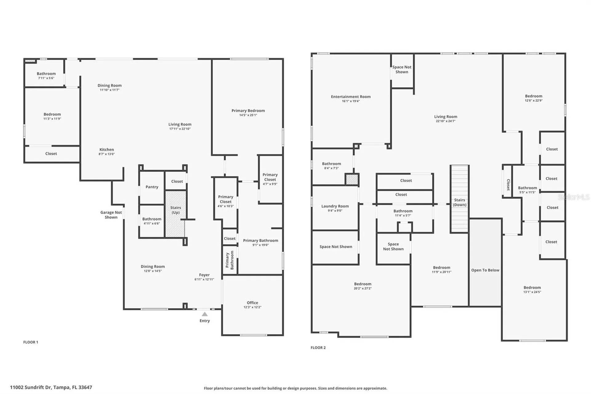 11002 Sundrift Drive Tampa FL 33647