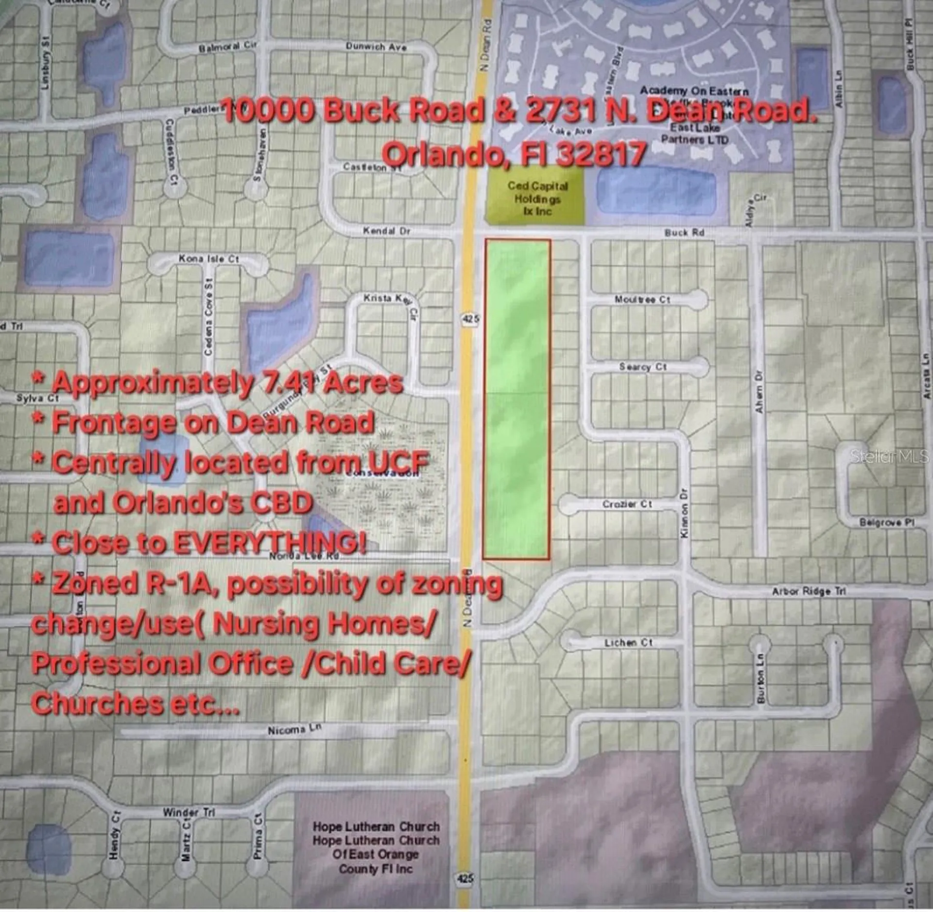 10000 Buck Road Orlando FL 32817