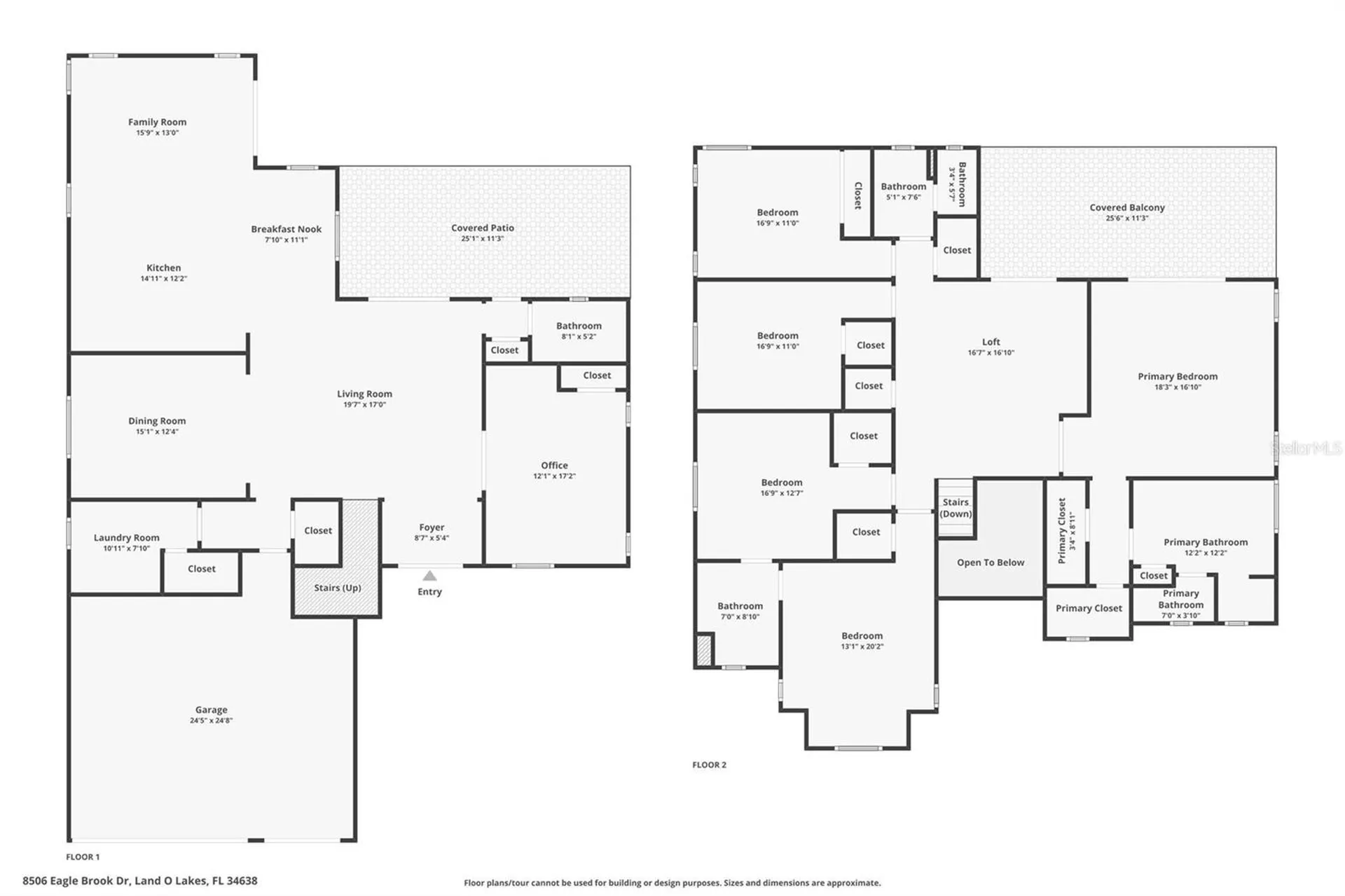 8506 Eagle Brook Drive Land O Lakes FL 34638