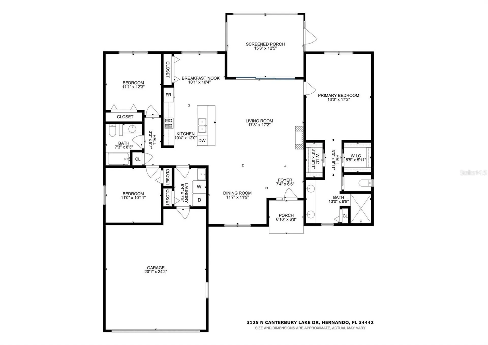 3125 N Canterbury Lake Drive Hernando FL 34442