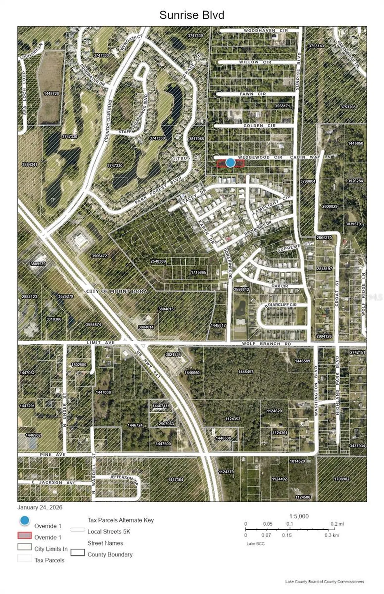 Sunrise Boulevard Mount Dora FL 32757