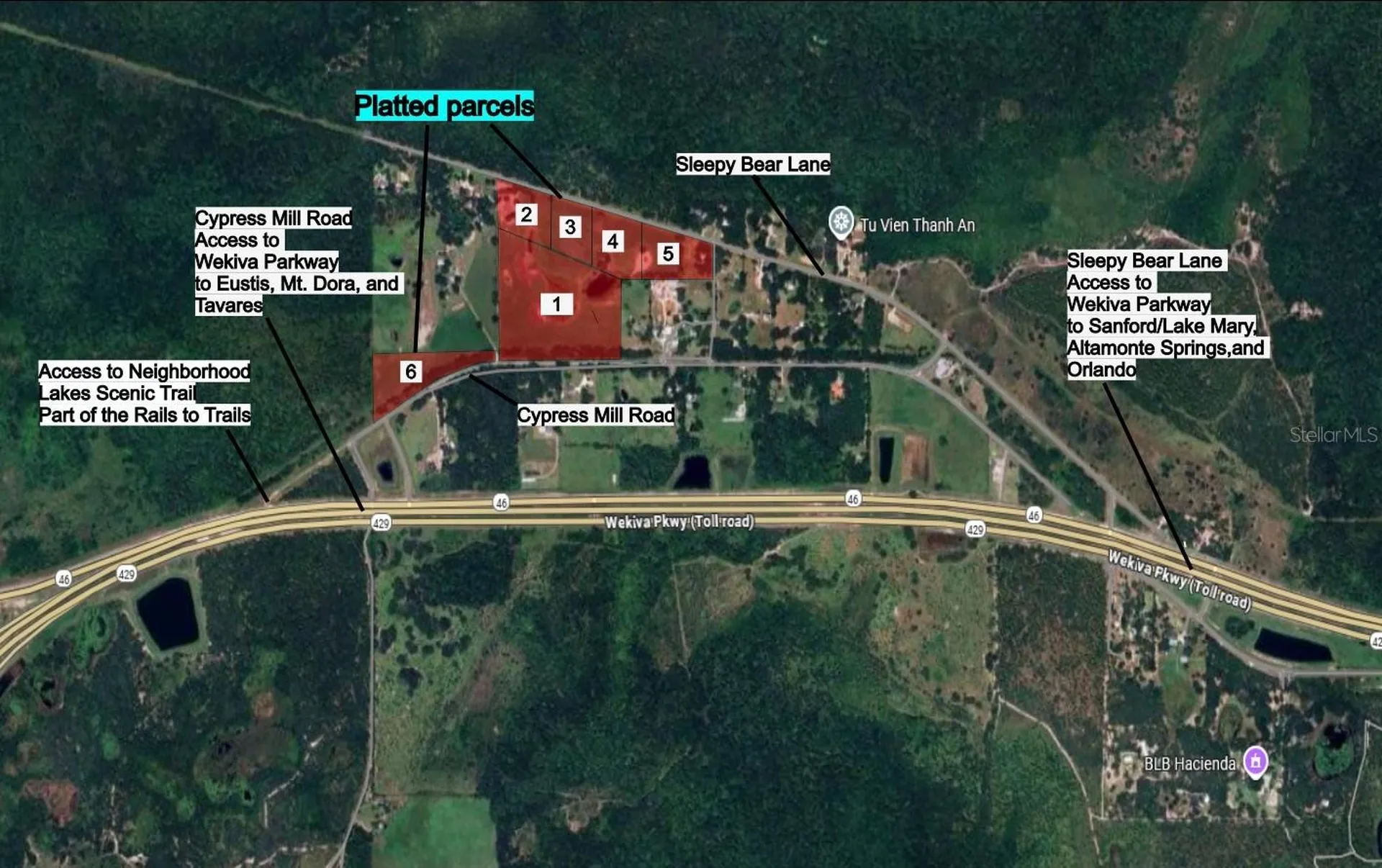 Cypress Mill Road Sorrento FL 32776