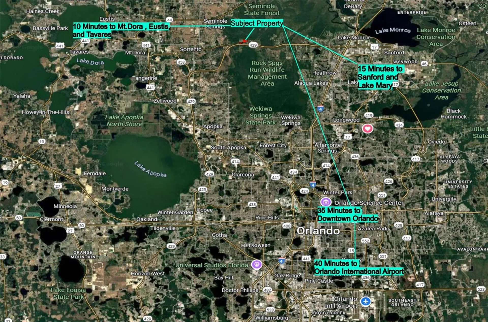 Cypress Mill Road Sorrento FL 32776