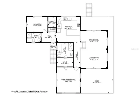 3490 SE 193rd Place Yankeetown FL 34498