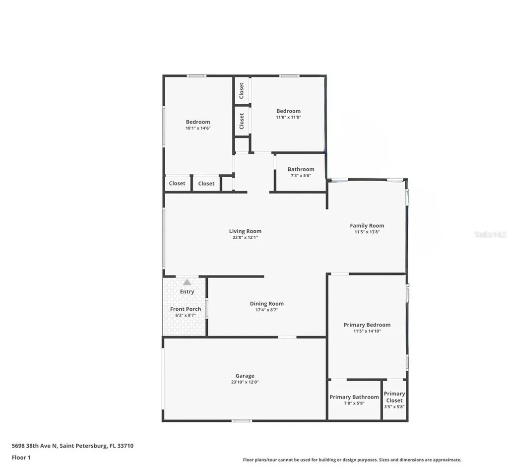5698 38th Avenue N St Petersburg FL 33710