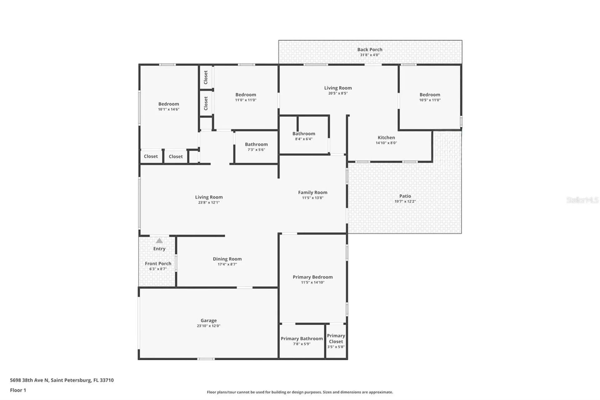 5698 38th Avenue N St Petersburg FL 33710