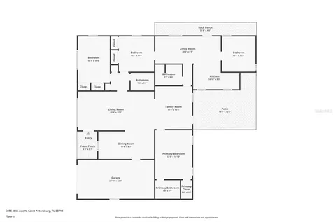5698 38th Avenue N St Petersburg FL 33710