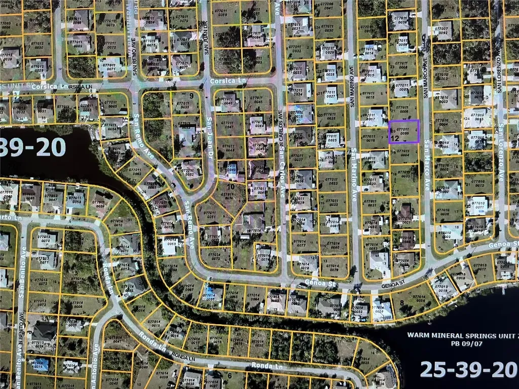 Lot 20 San Marco Avenue North Port FL 34287